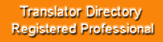 Tranlator Directory Registered Professional
